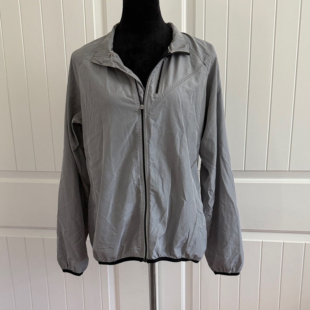Reebok Women's Classic Gray Windbreaker